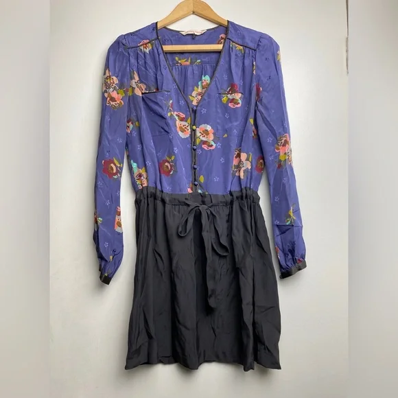 Rebecca Taylor | Dresses | Rebecca Taylor Silk Floral Dress | Poshmark